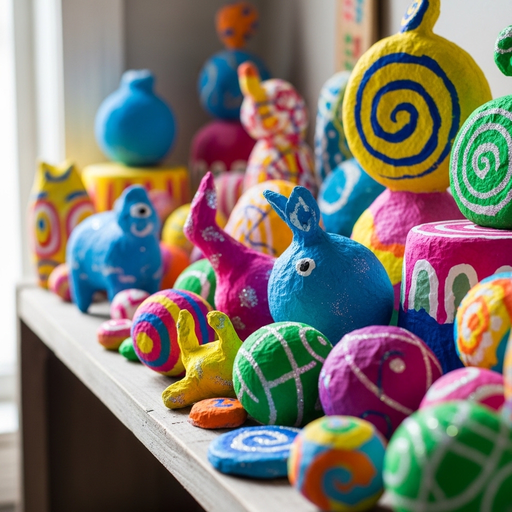 6. Paper Mache Decorations