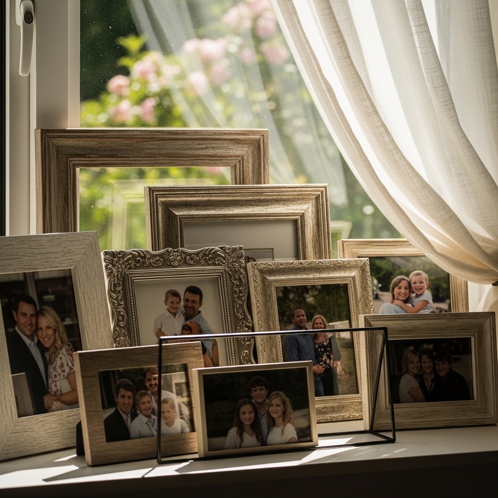 5. Artful Picture Frames