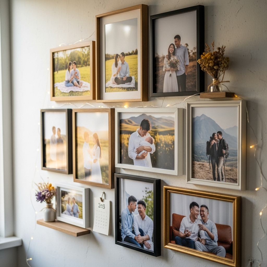 2. Memory Lane Photo Display