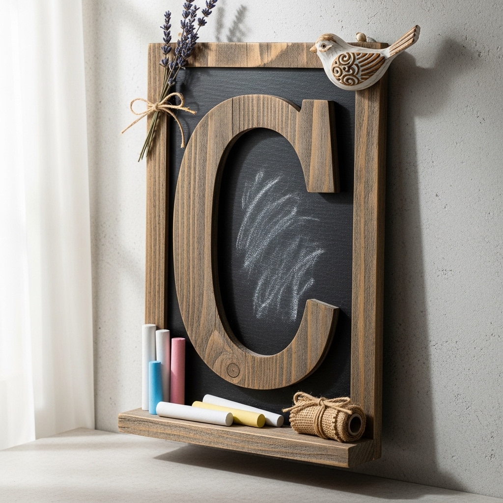 3. C - Chalkboard Sign