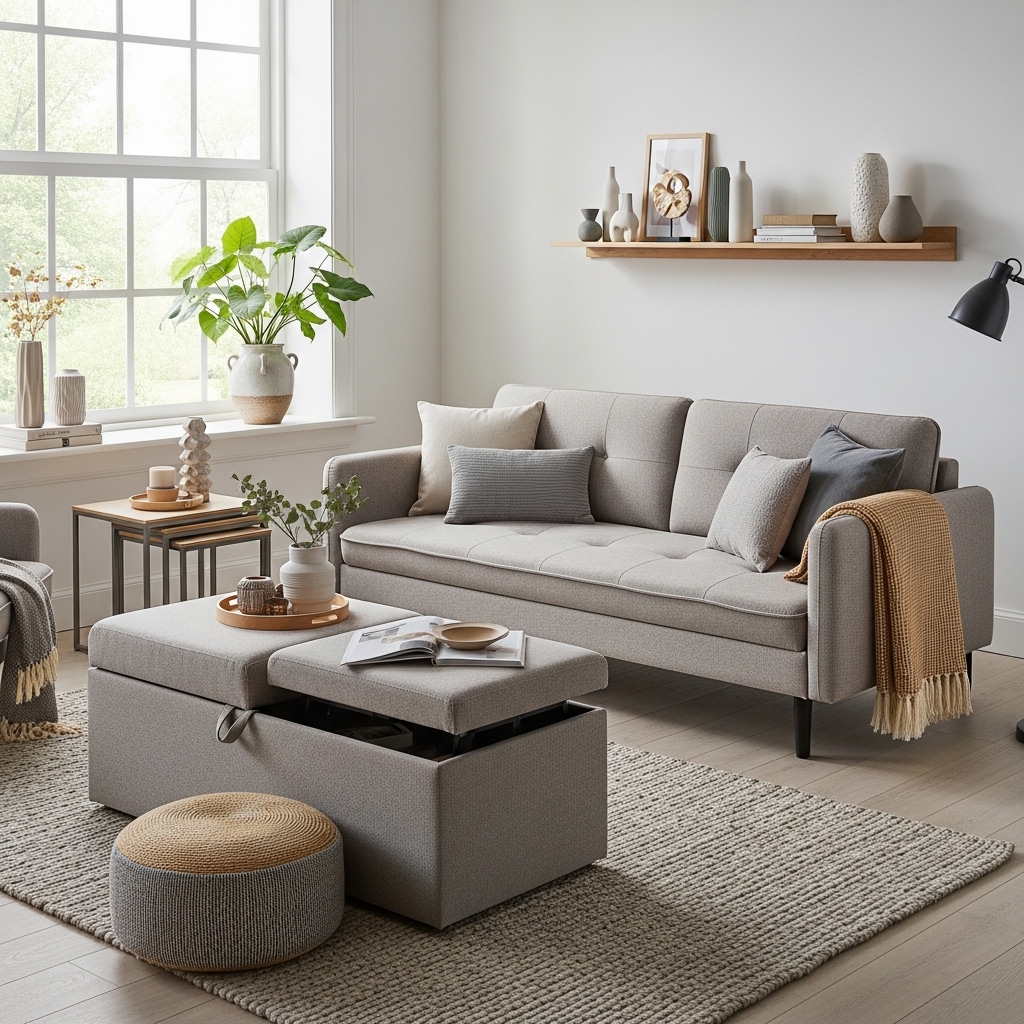 1. Multi-Functional Furniture