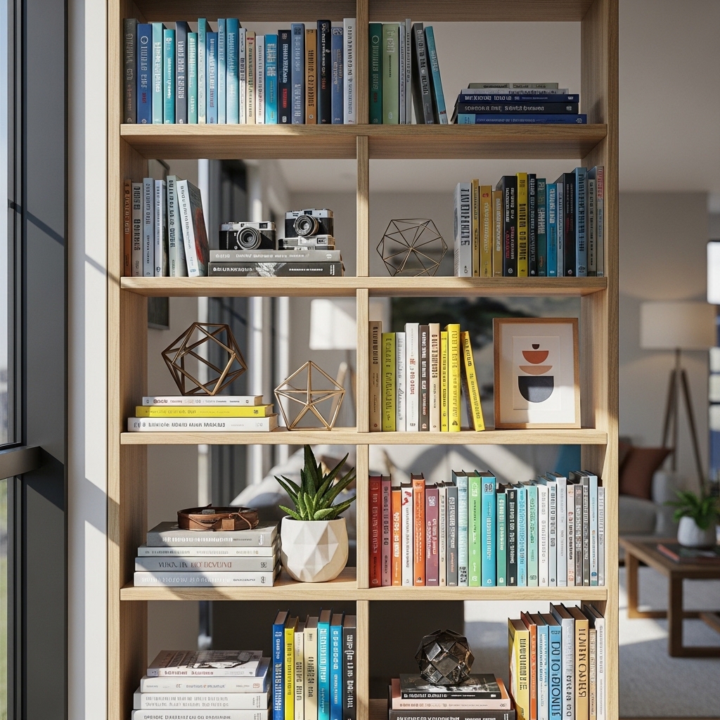 1. Open Bookshelves