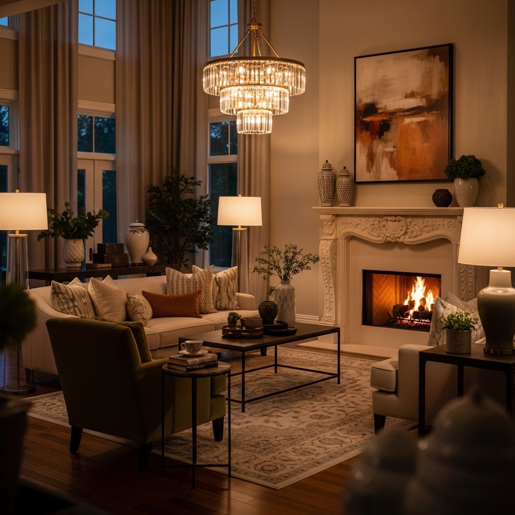 7. Stylish Lighting Fixtures