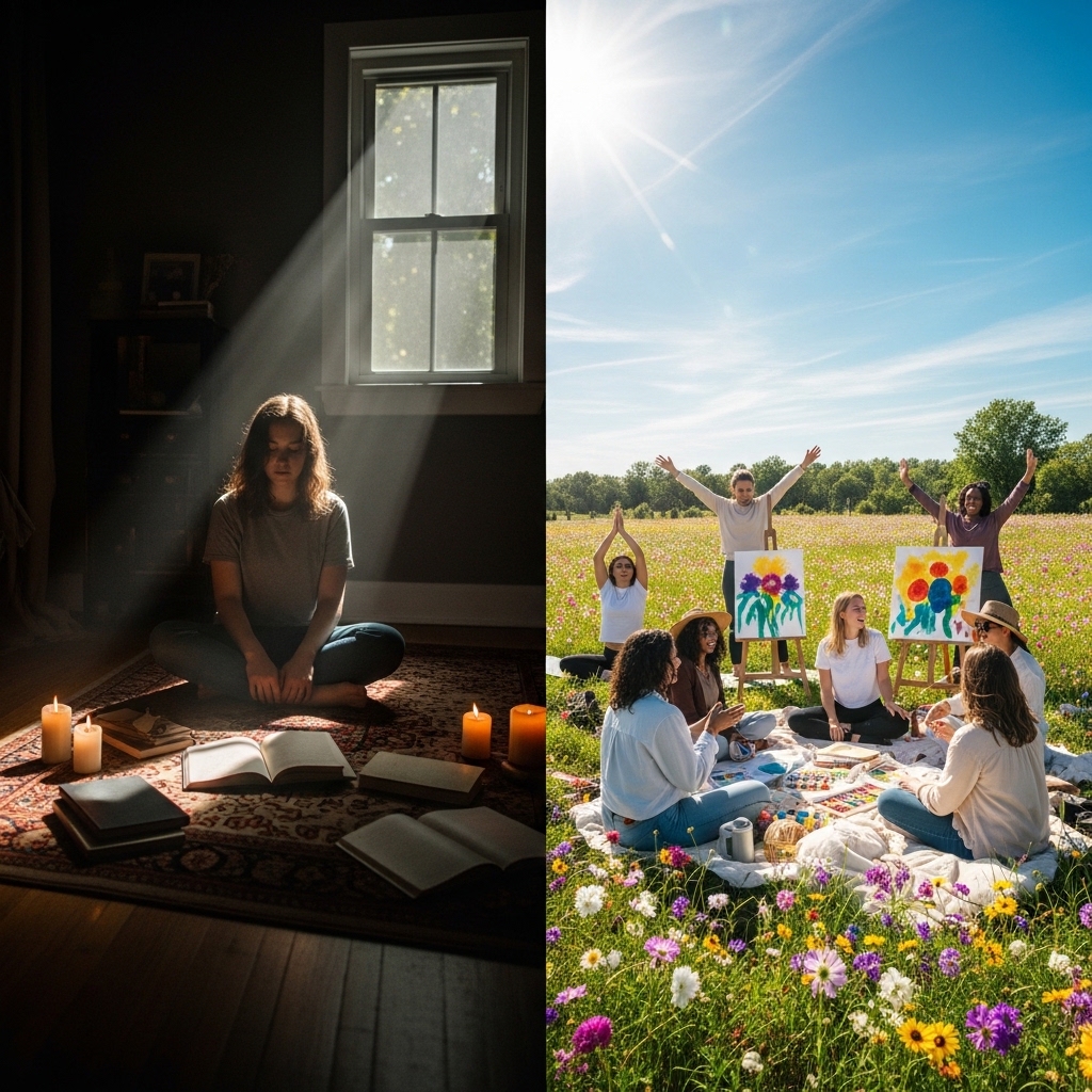 Shadow Work vs Positive Thinking