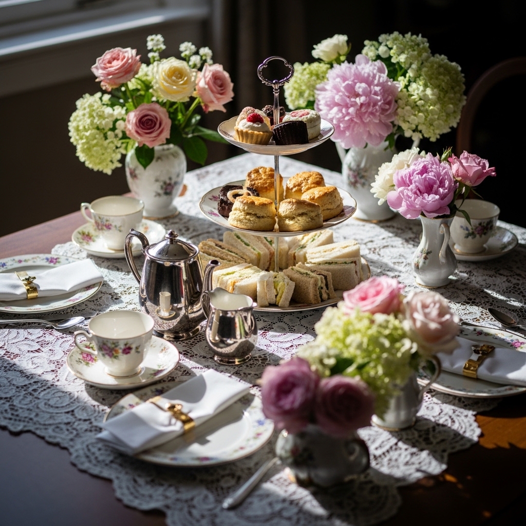 6. Vintage Tea Party