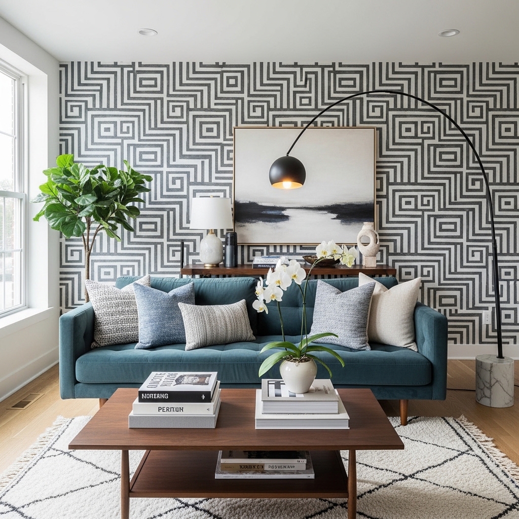 2. Bold Geometric Patterns