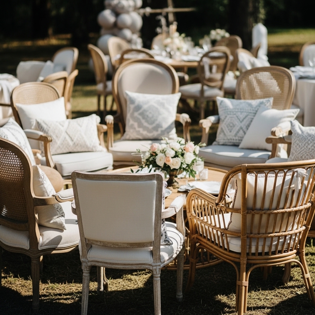 9. Stylish Seating Arrangements