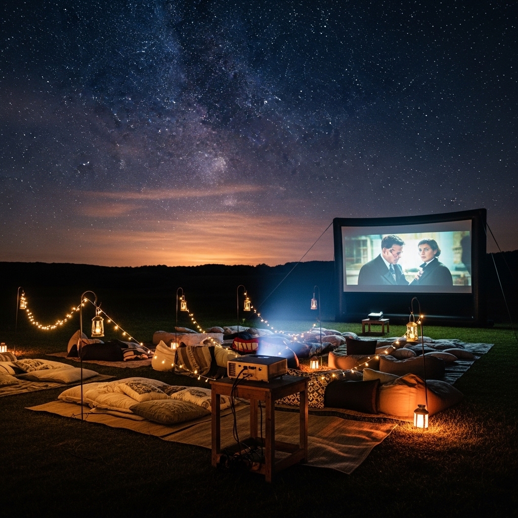 15. Outdoor Movie Screening