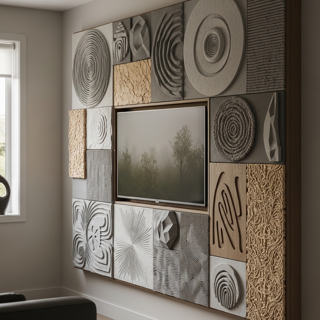 8. Textured Wall Art