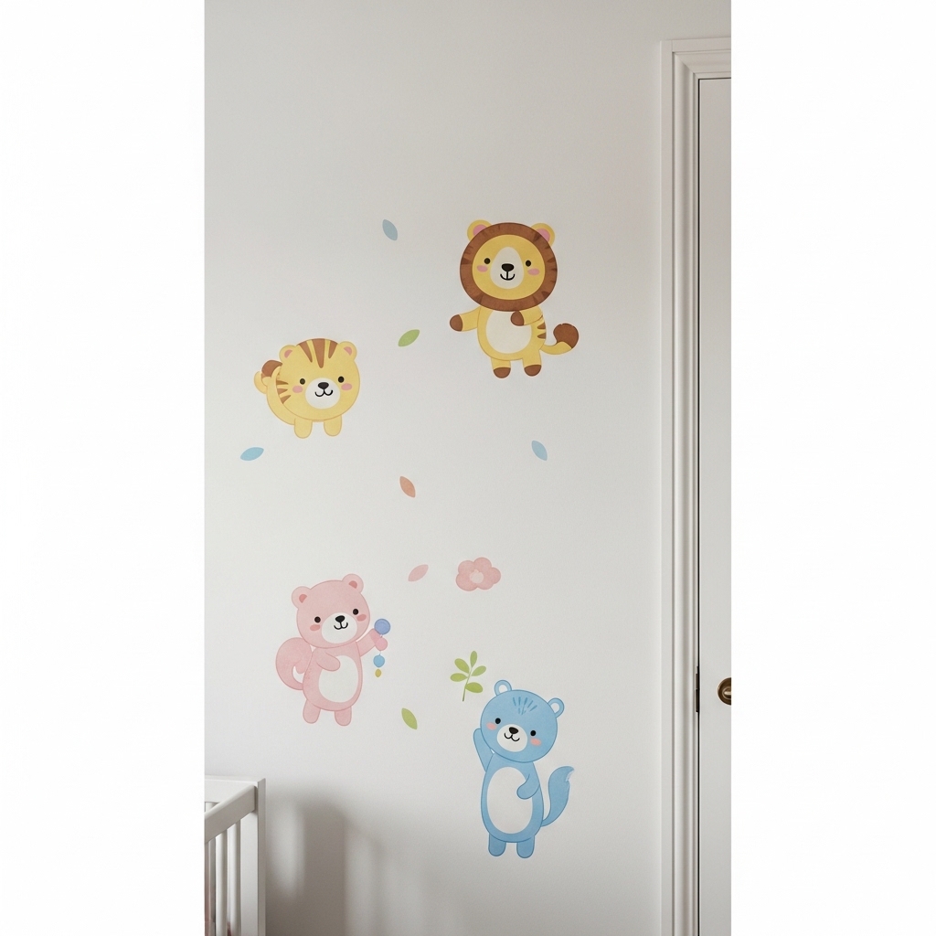 7. Sweet Animal Wall Stickers