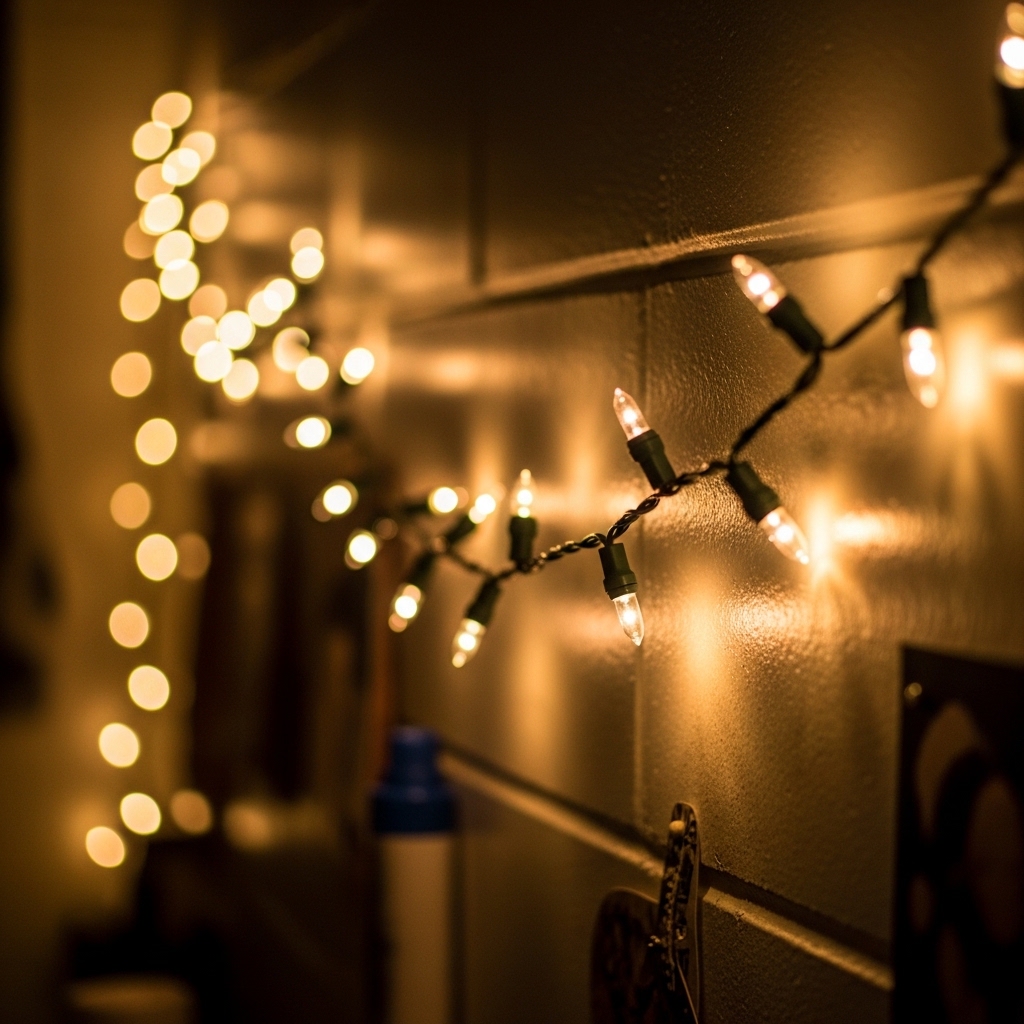4. String Lights for Ambiance