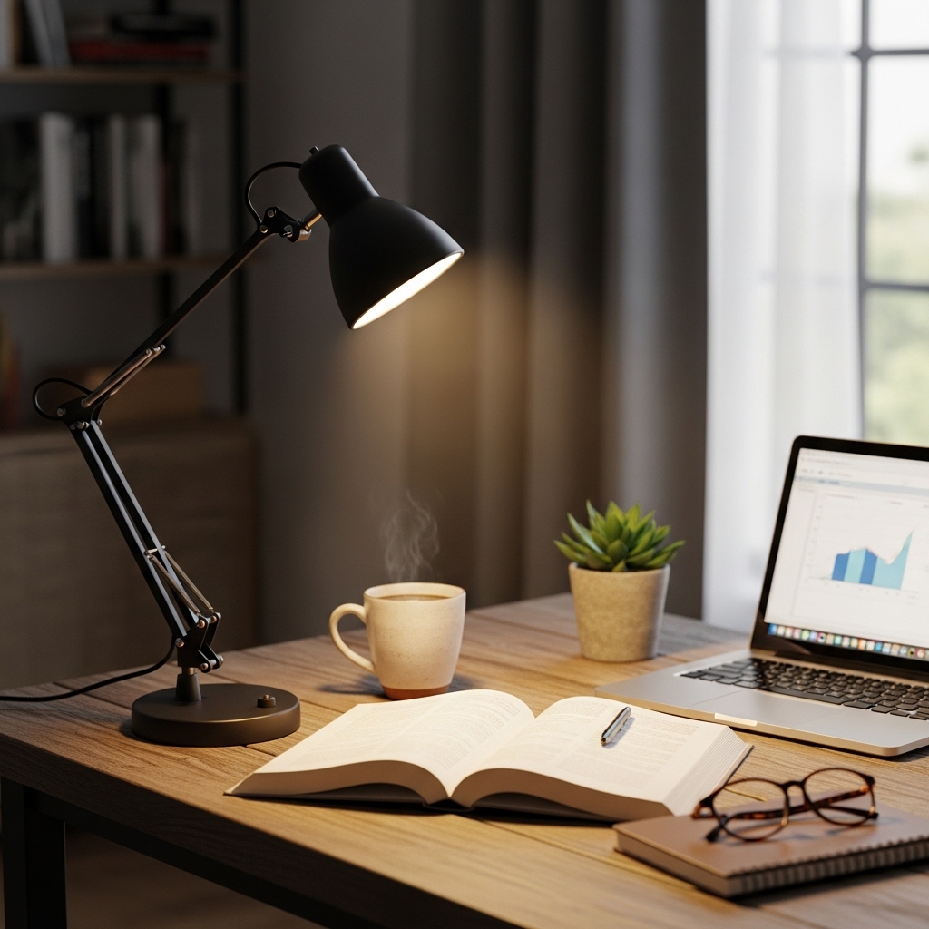4. Stylish Task Lamp