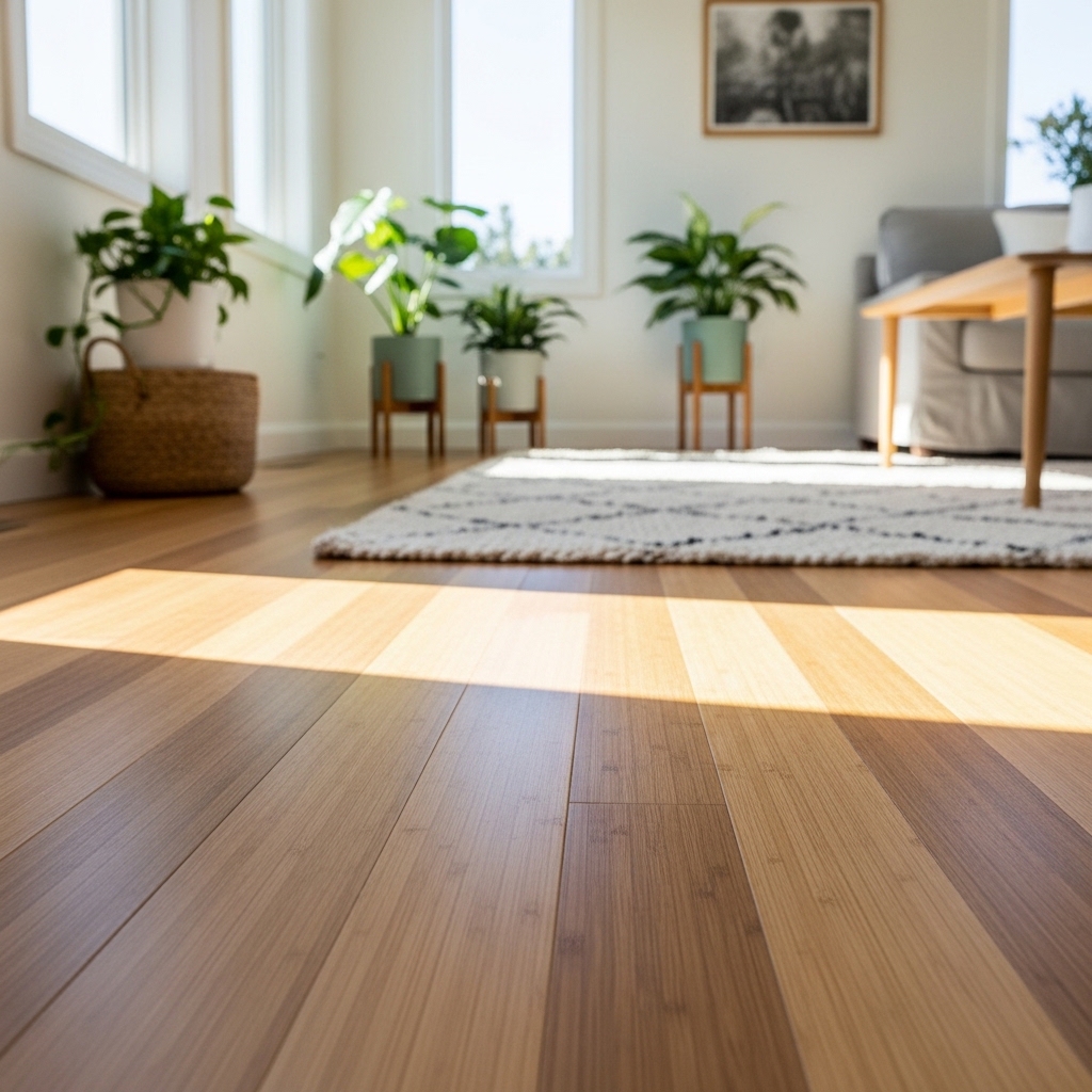 4. Eco-Friendly Bamboo Flooring