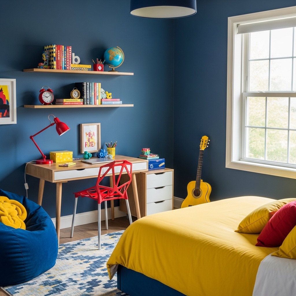 1. Bold Color Palettes