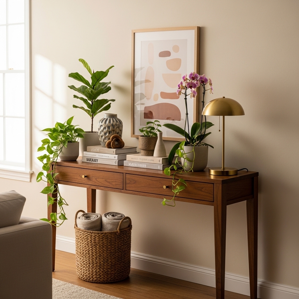 1. Use a Console Table