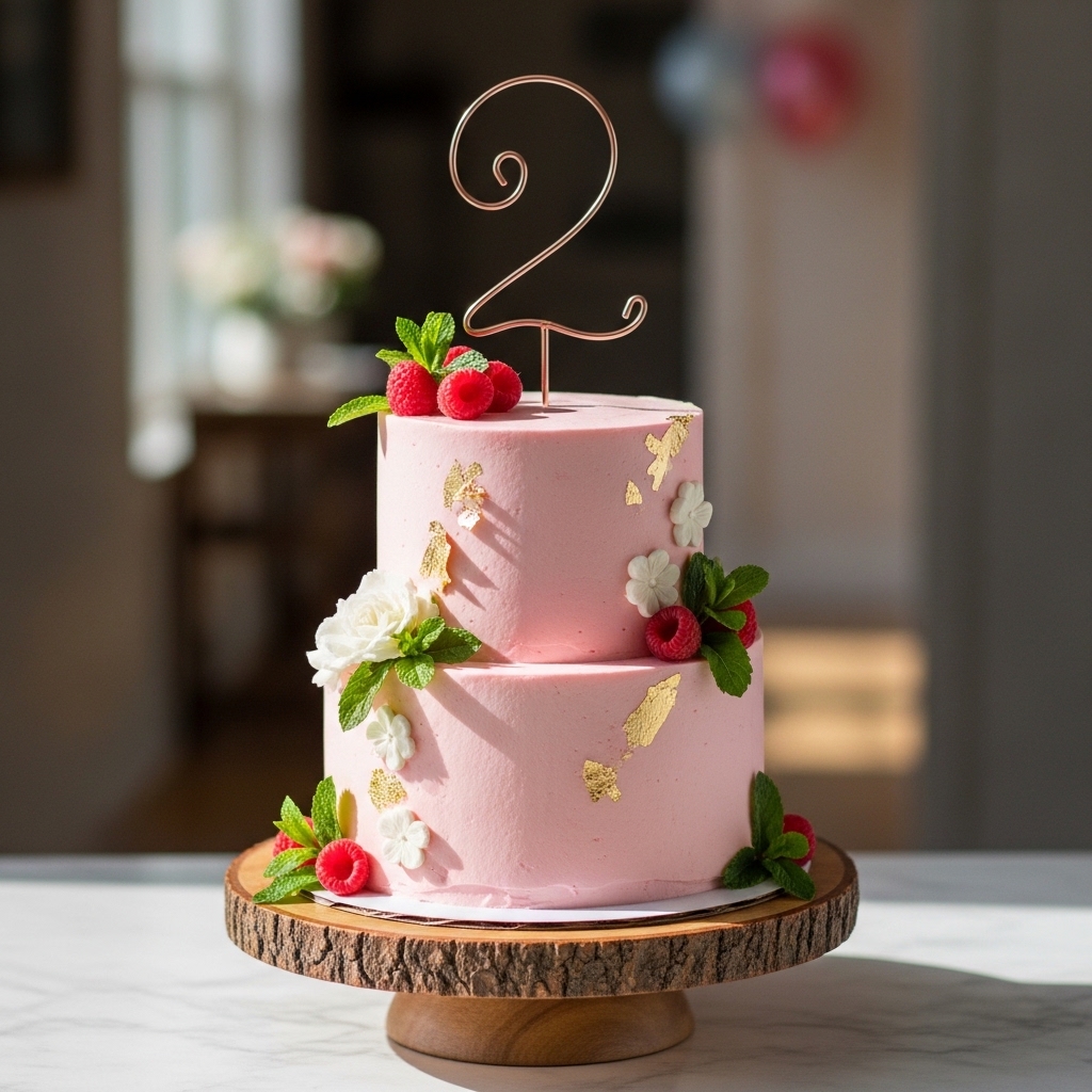 2. Number 2: Cake Topper