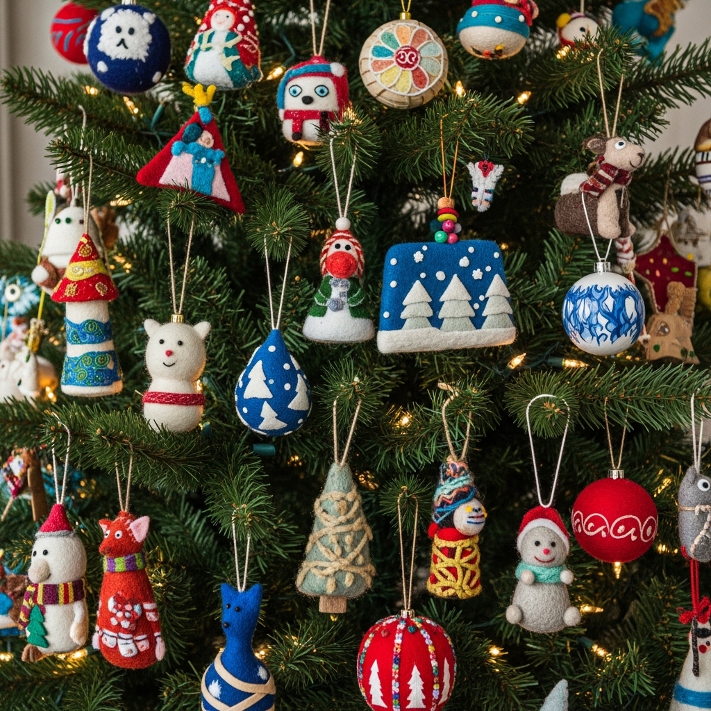 10. DIY Handmade Ornaments