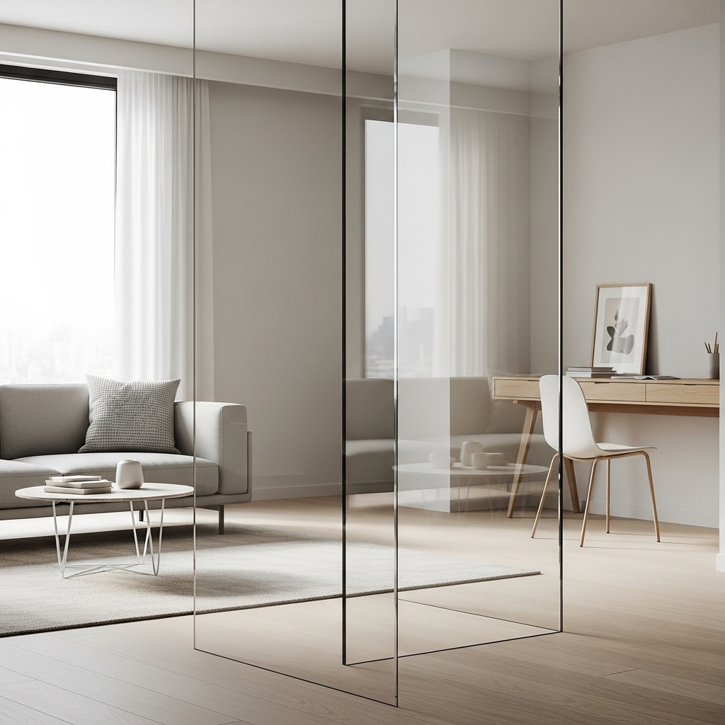 5. Glass Partition Walls