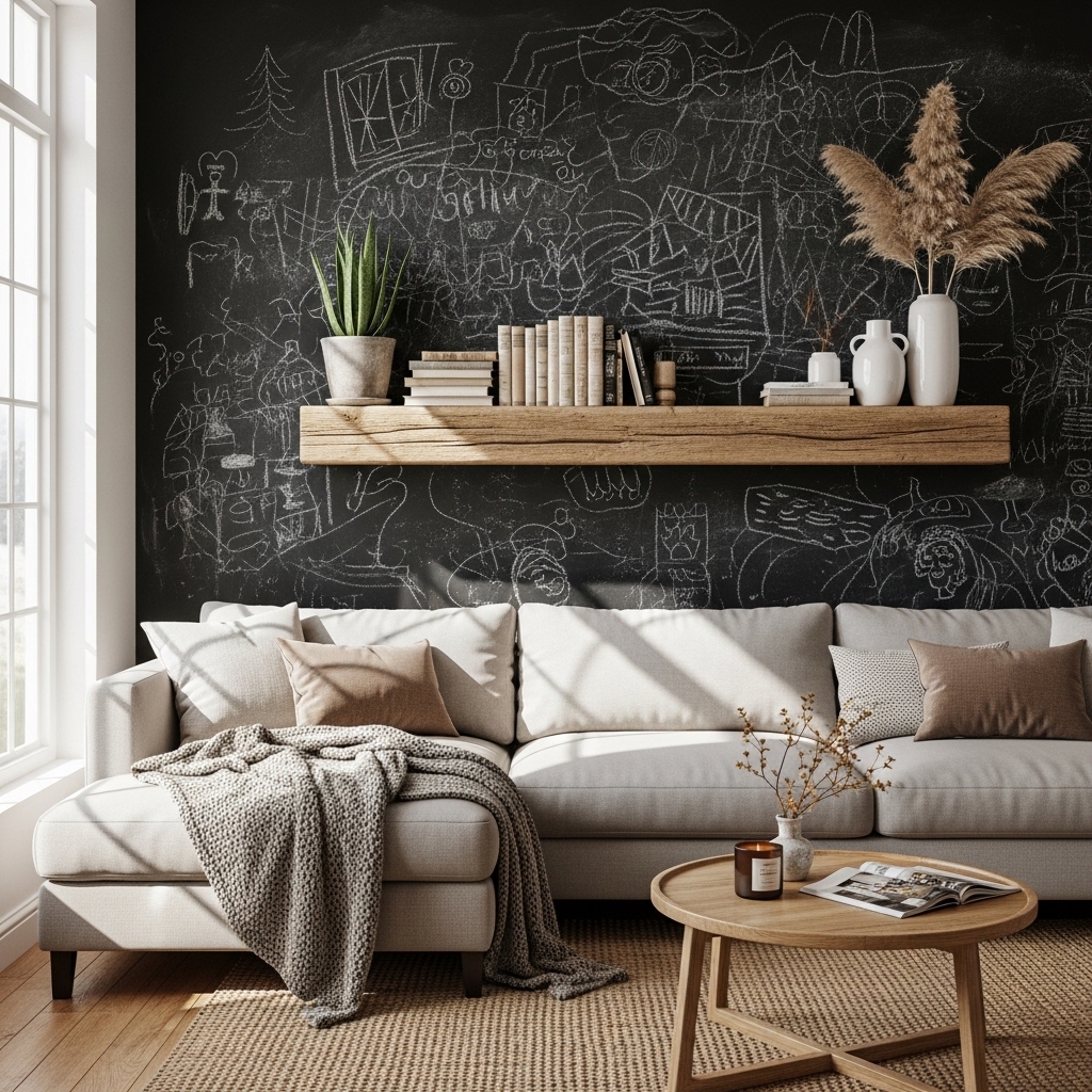 10. Chalkboard Wall