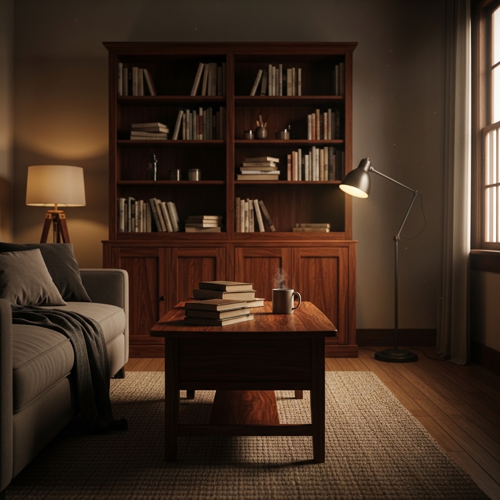 4. Dark Wood Furniture