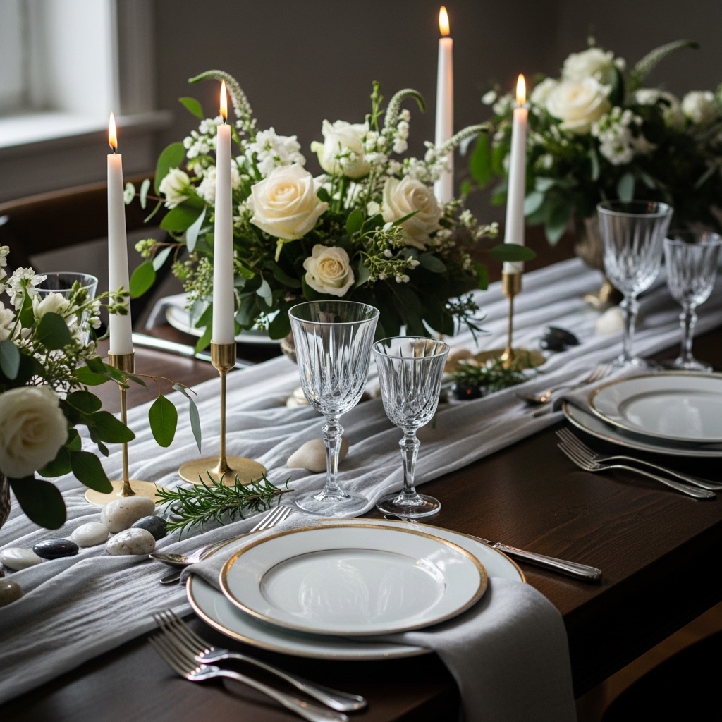 2. Chic Table Settings