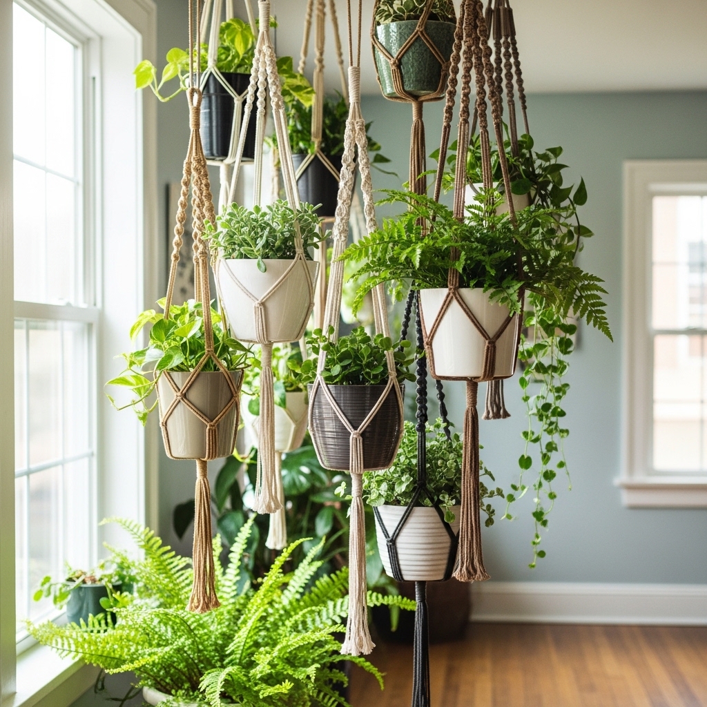 1. Hanging Planters