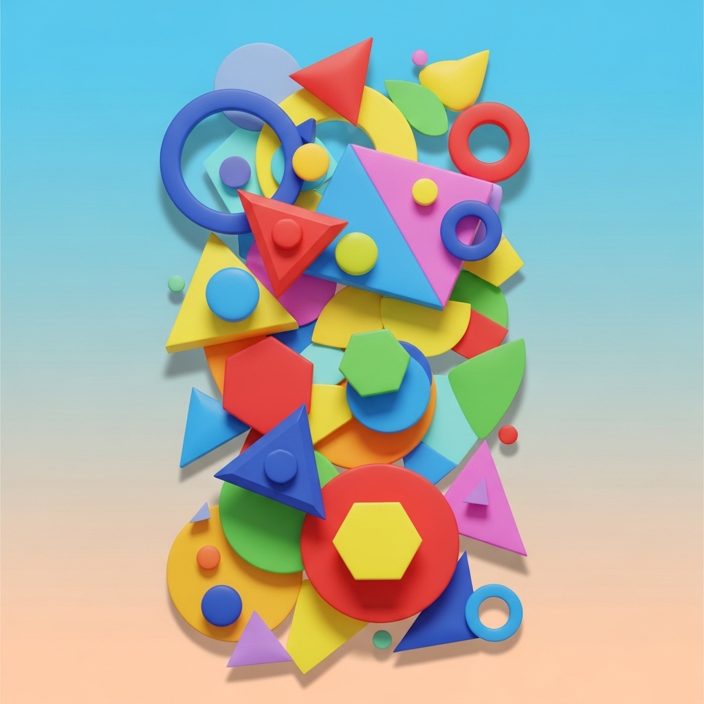 2. Geometric PNG Shapes