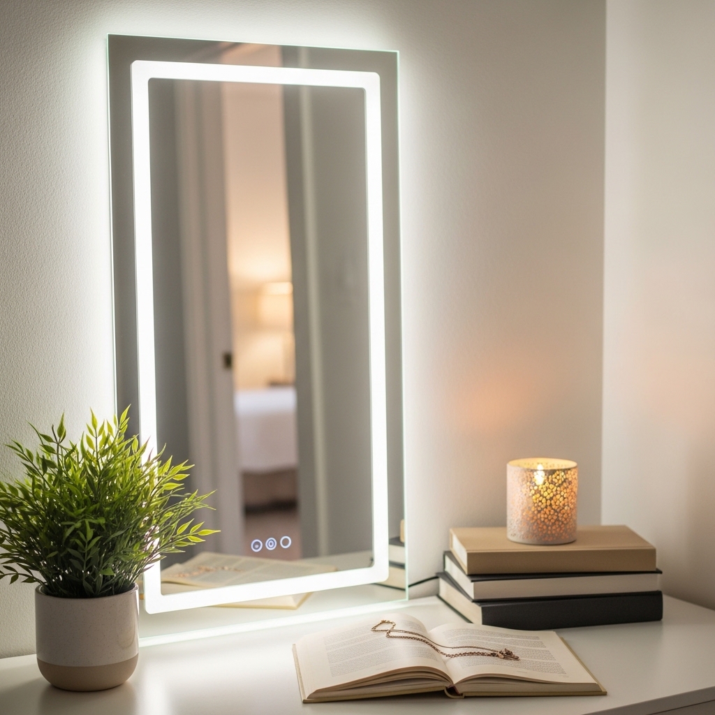 2. Chic Vanity Mirror