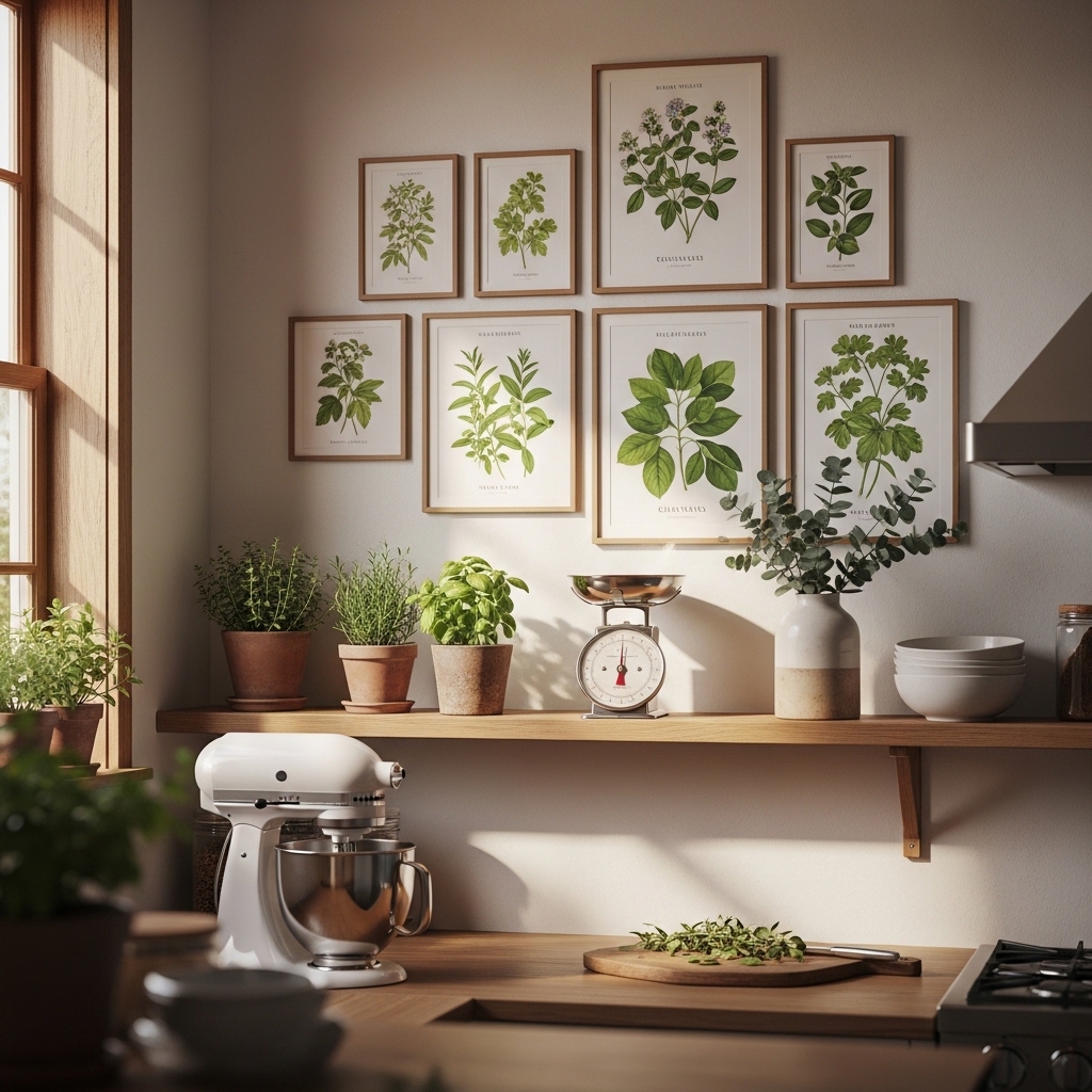 2. Framed Botanical Prints