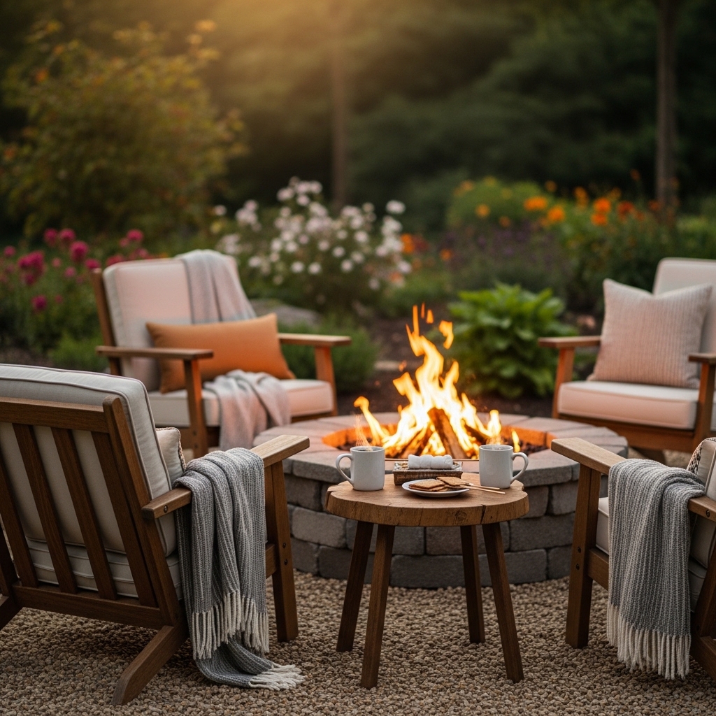 10. Cozy Fire Pit