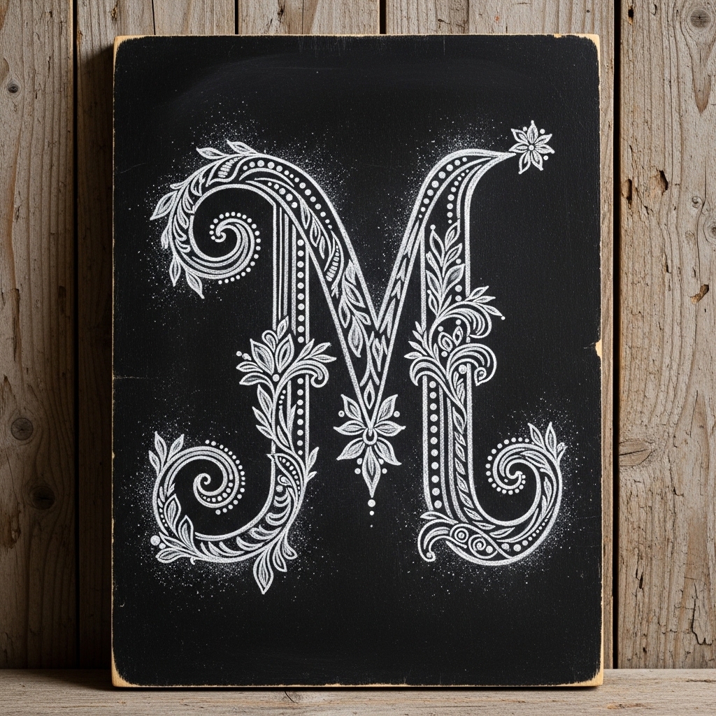 8. Chalkboard Letters