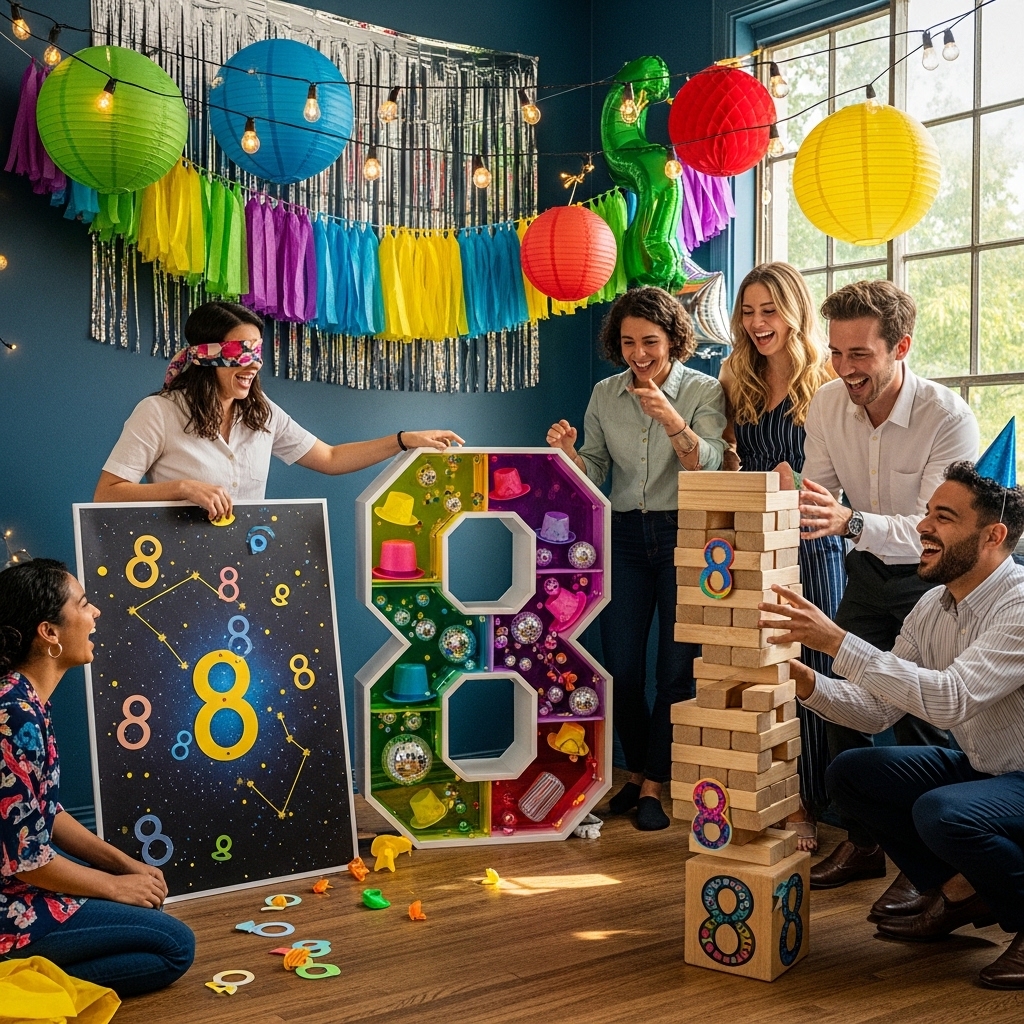 8. Number 8: Themed Games