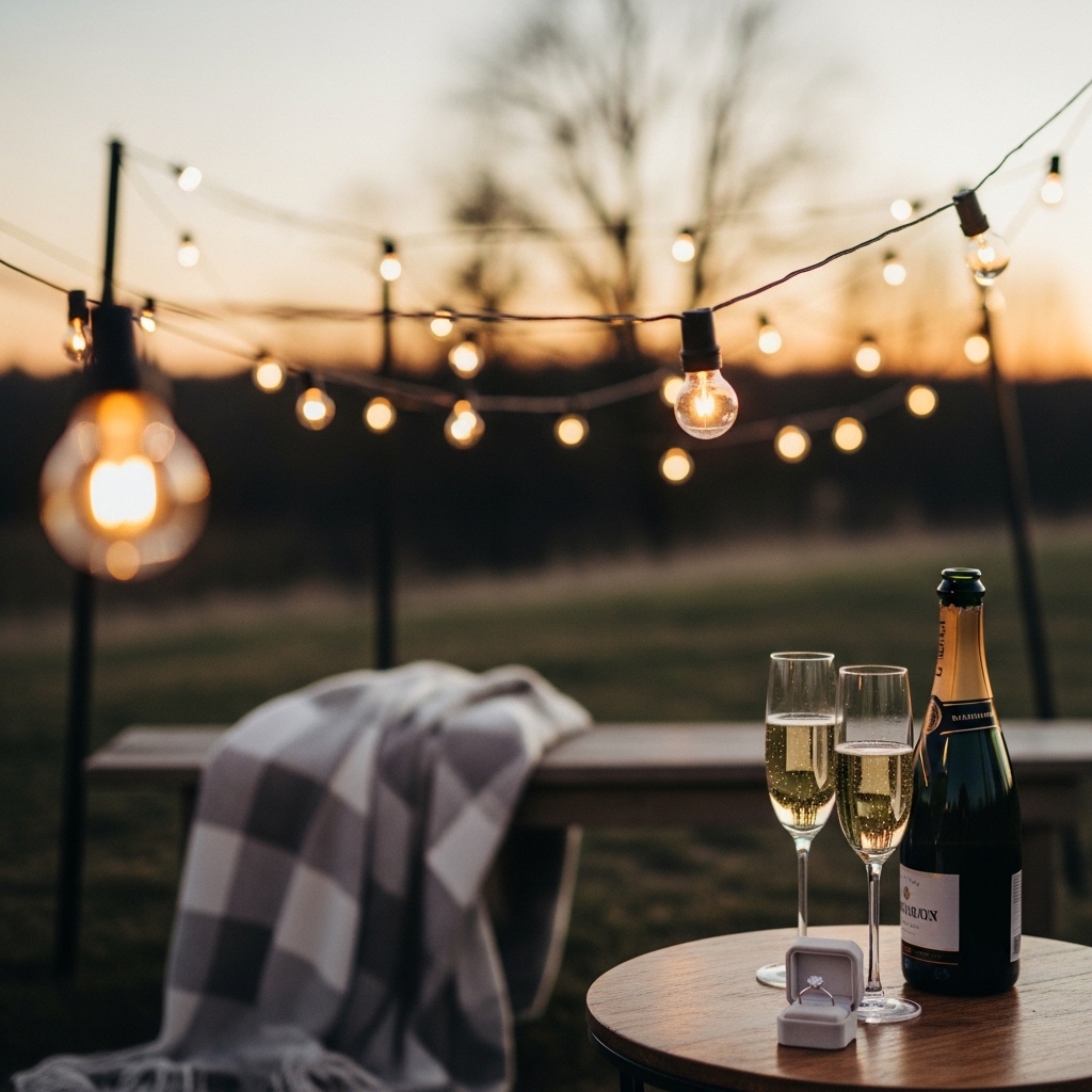 10. Delicate String Lights