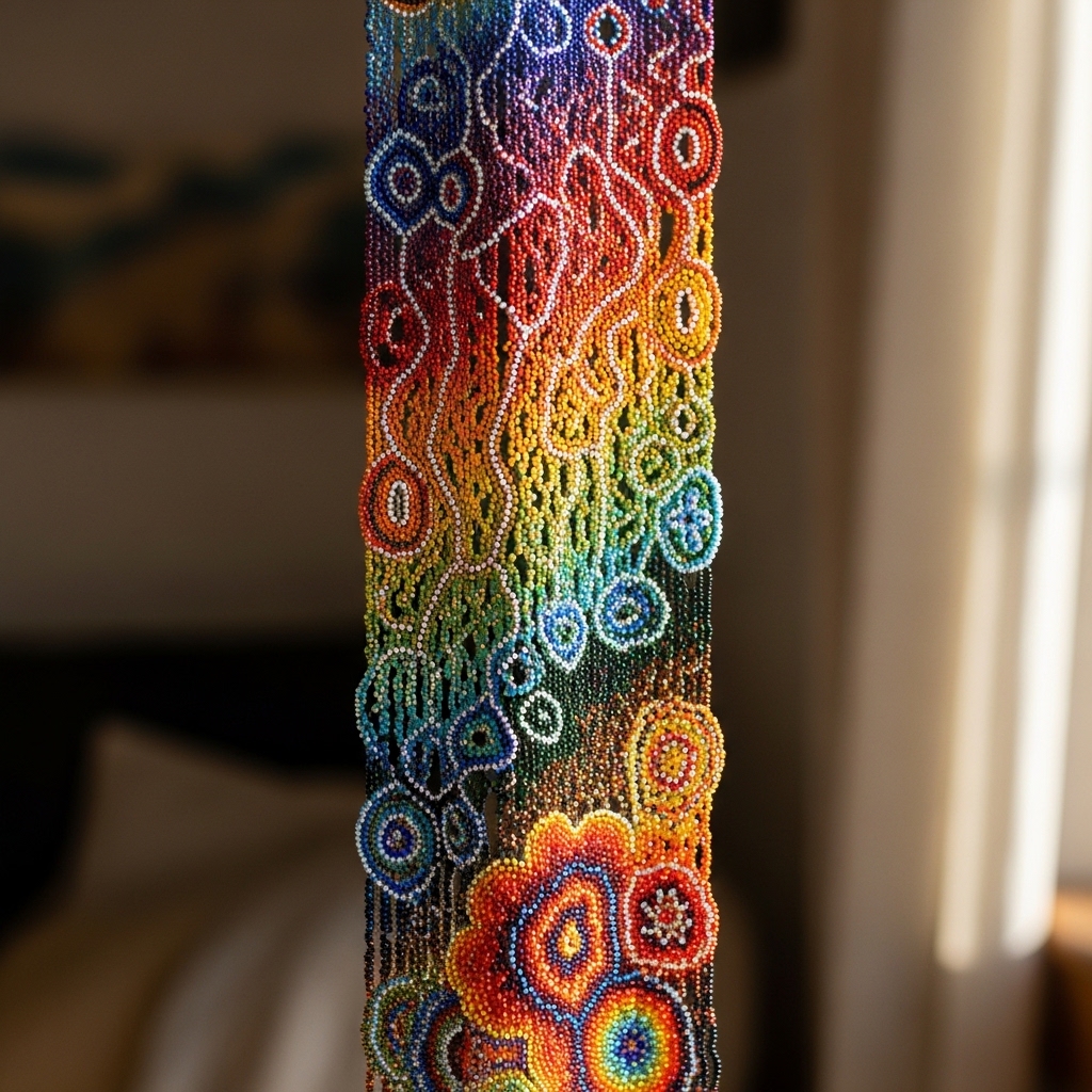 6. Beaded Wall Hangings