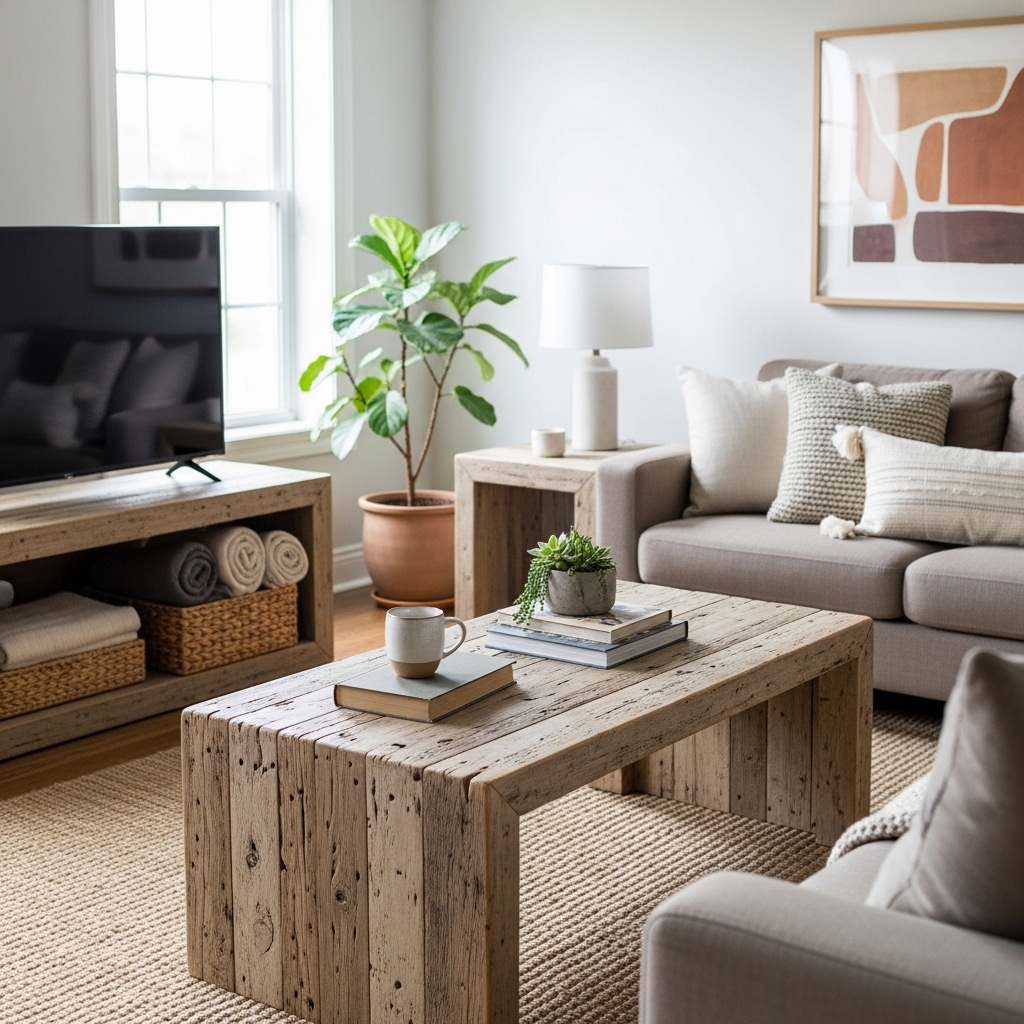 1. Reclaimed Wood Furniture