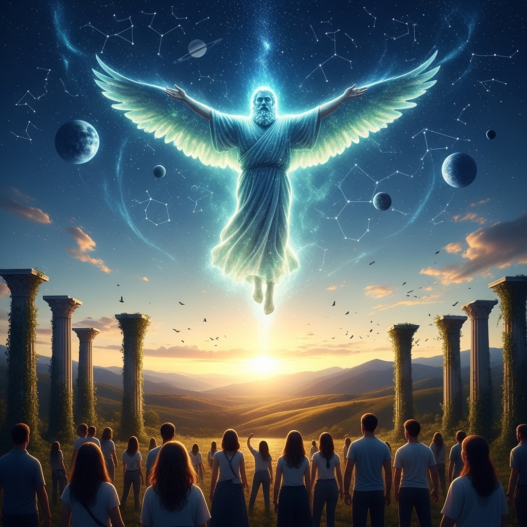 1. Uranus is the Primordial God of the Sky