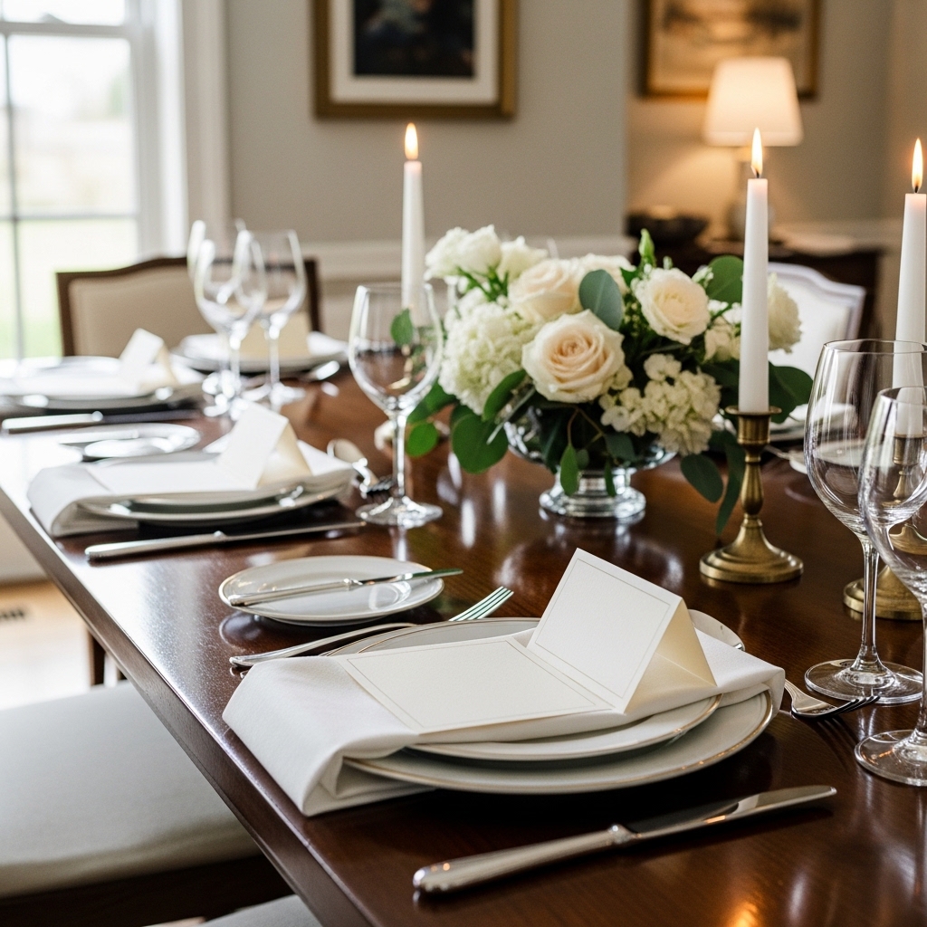 6. Personalized Place Cards