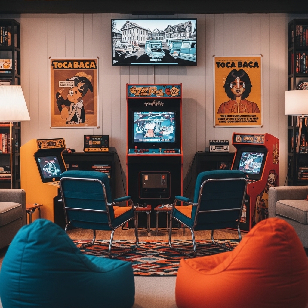 5. Retro Video Game Lounge