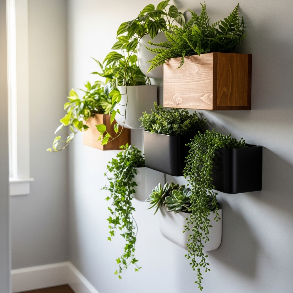 3. Wall-mounted Planters