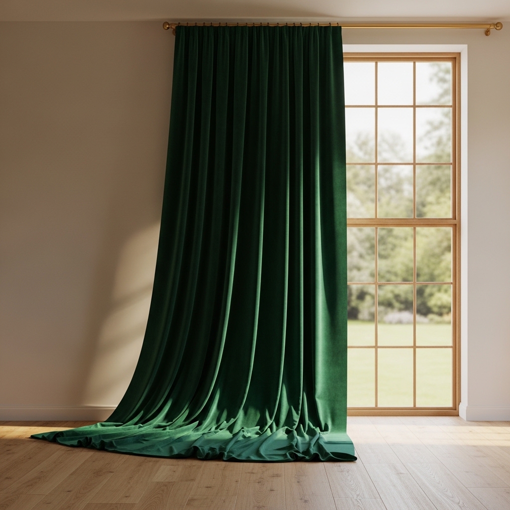 7. Floor-to-Ceiling Drapes for Dramatic Impact