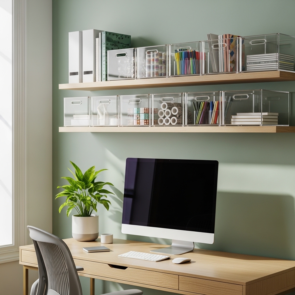 5. Clear Storage Solutions