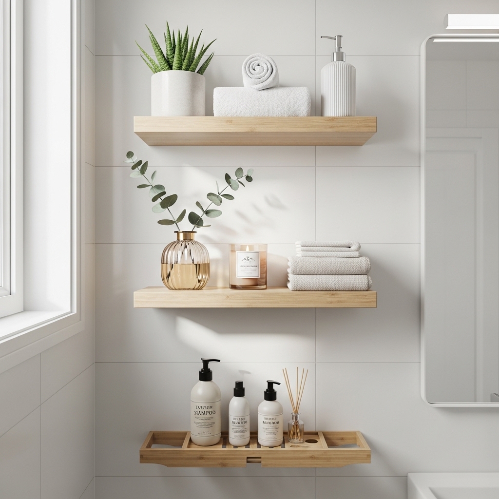 6. Floating Shelves