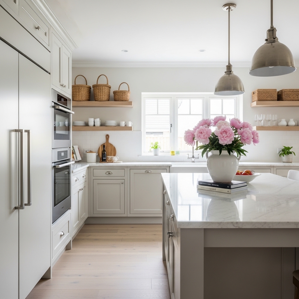 7. Creamy Whites and Light Greys