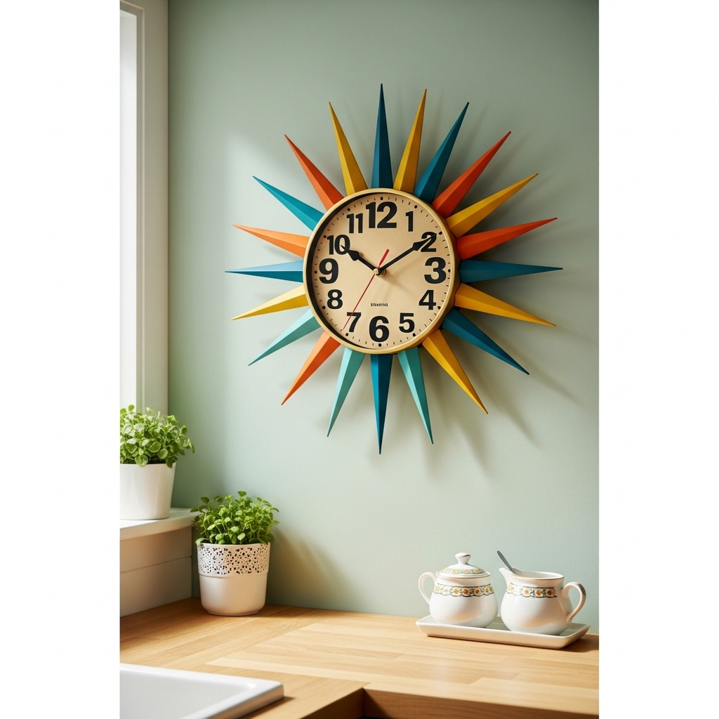 7. Retro Wall Clocks