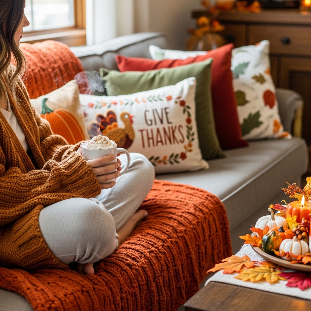 4. Oversized Cardigan and Joggers