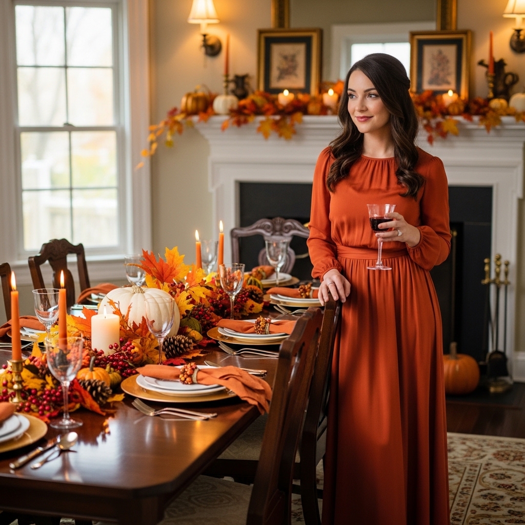 9. Elegant Maxi Dress