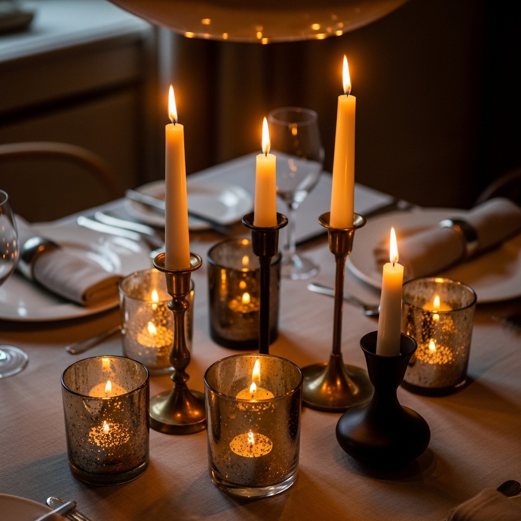 3. Stylish Candle Holders
