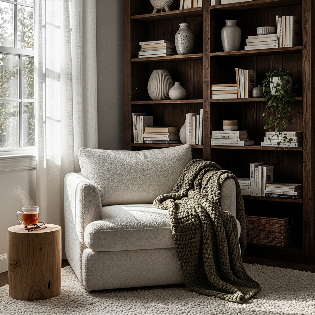 1. Plush Reading Nook