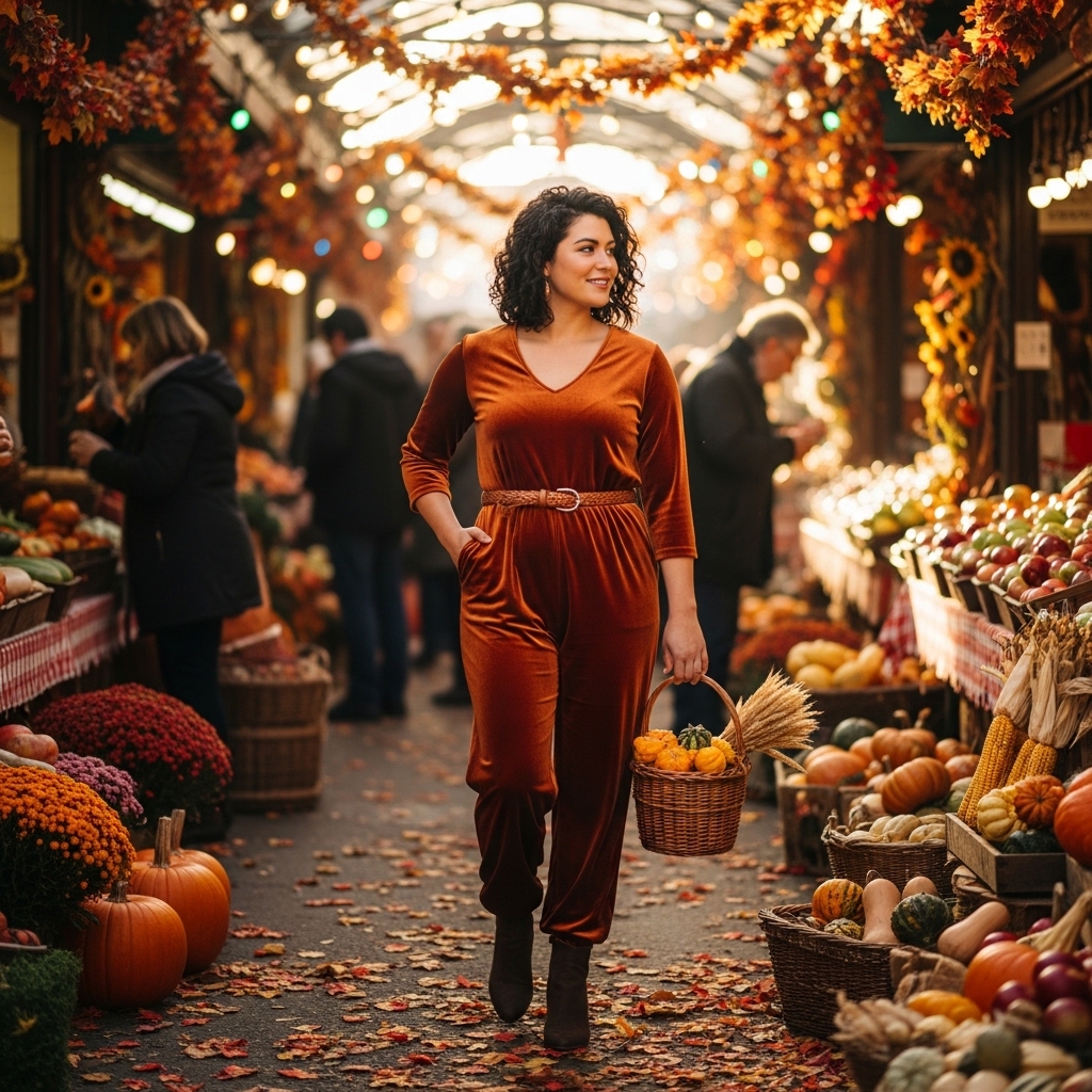 5. Jumpsuit with a Belt