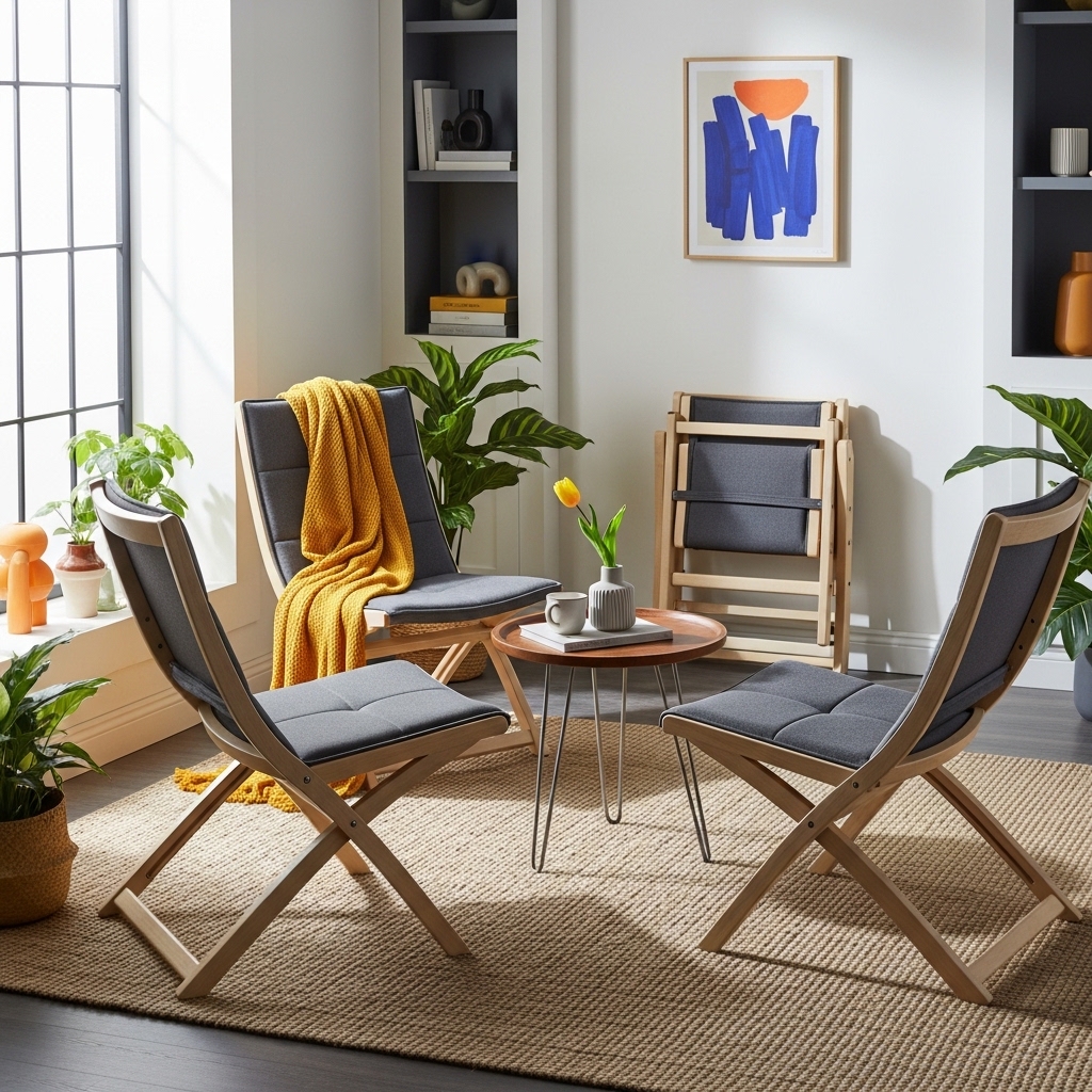 7. Foldable Chairs